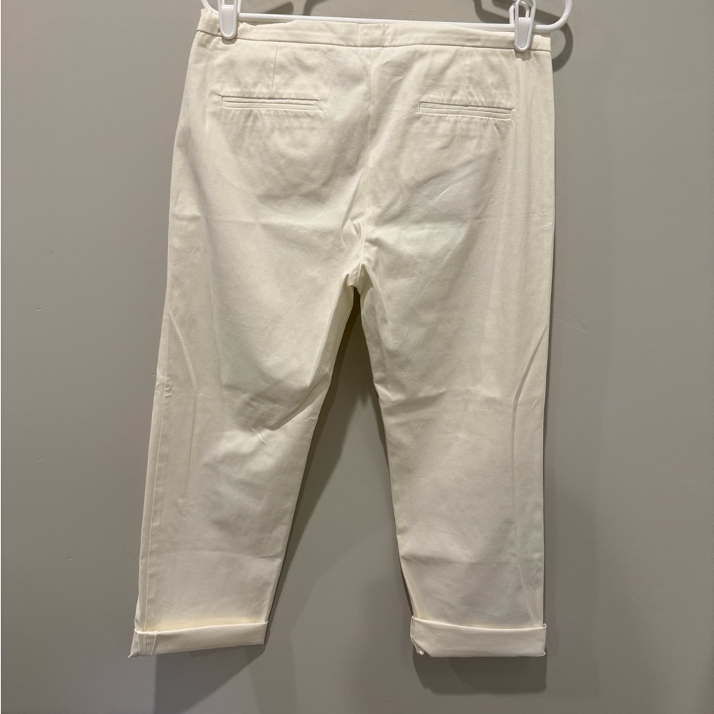💋Louis Vuitton White Cropped Pants‎ - Picture 3 of 5